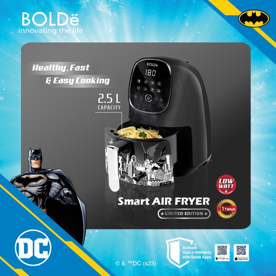 Bolde Smart Air Fryer Batman Edition